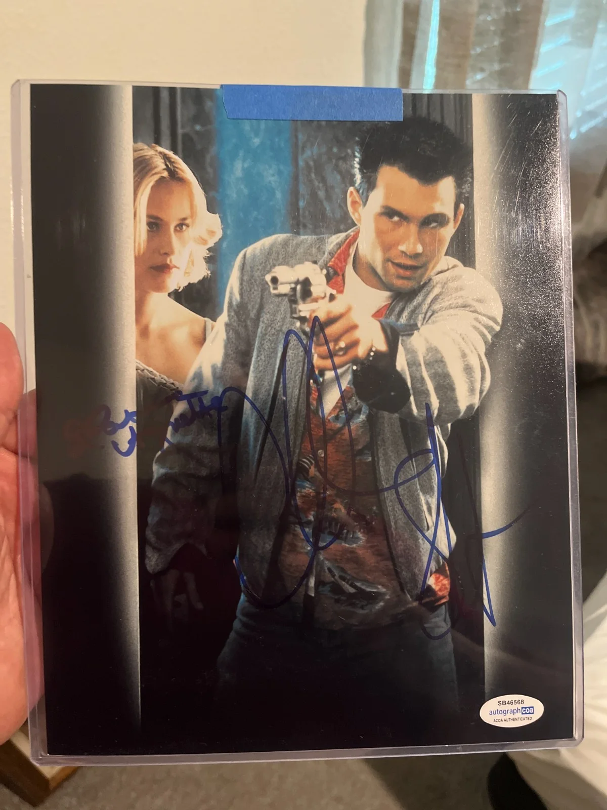 True Romance Dual Signed Slater & Arquette 8x10 Framed BAS & ACOA Certified, изображение 2