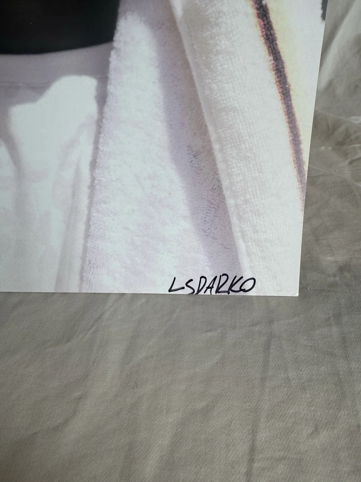 Autographed Print Of Flatbush Member Meechy Darko, image 2