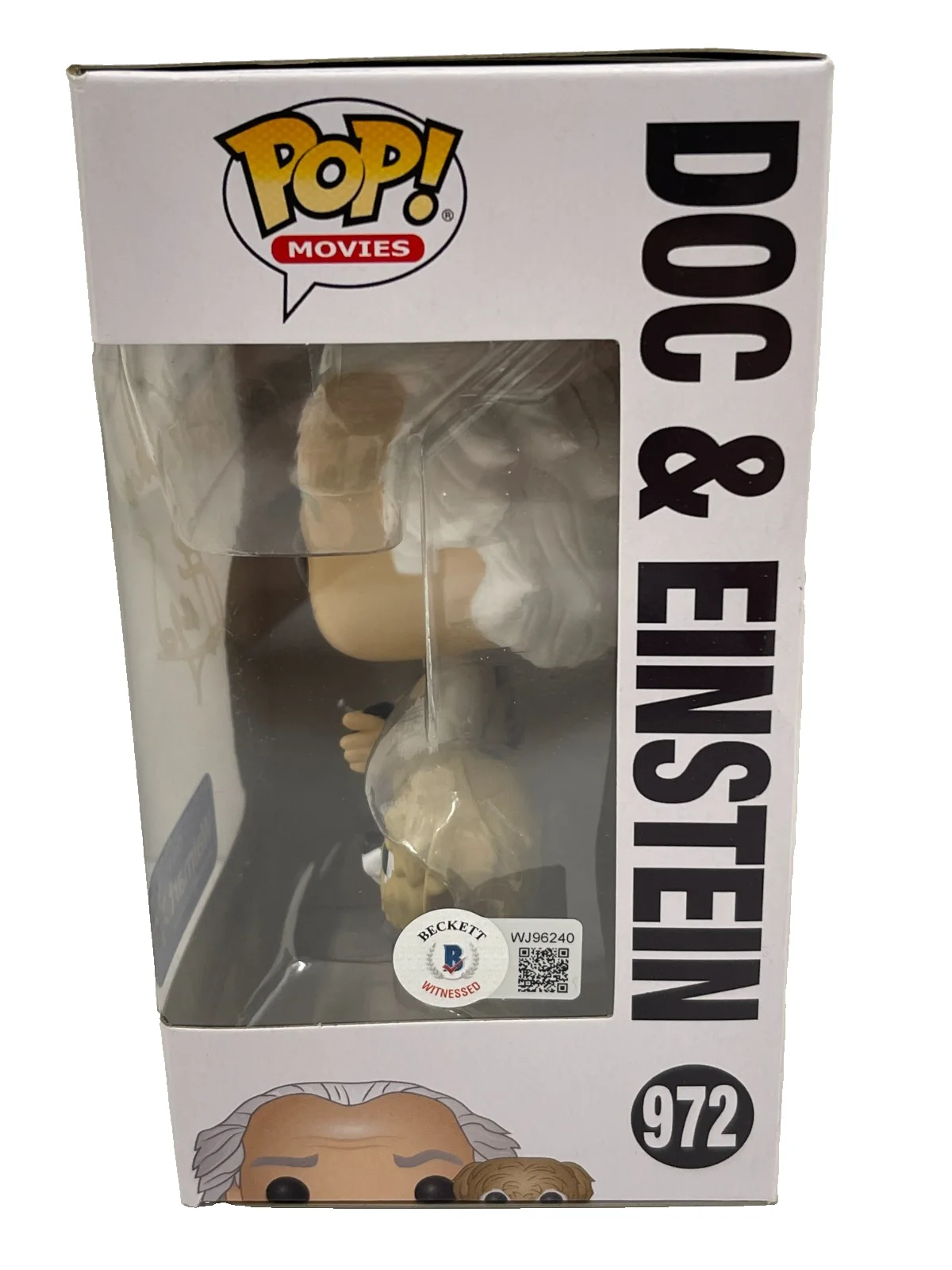 CHRISTOPHER LLOYD — Christopher Lloyd Signed Back to the Future Doc Brown Funko Autograph Beckett, image 3