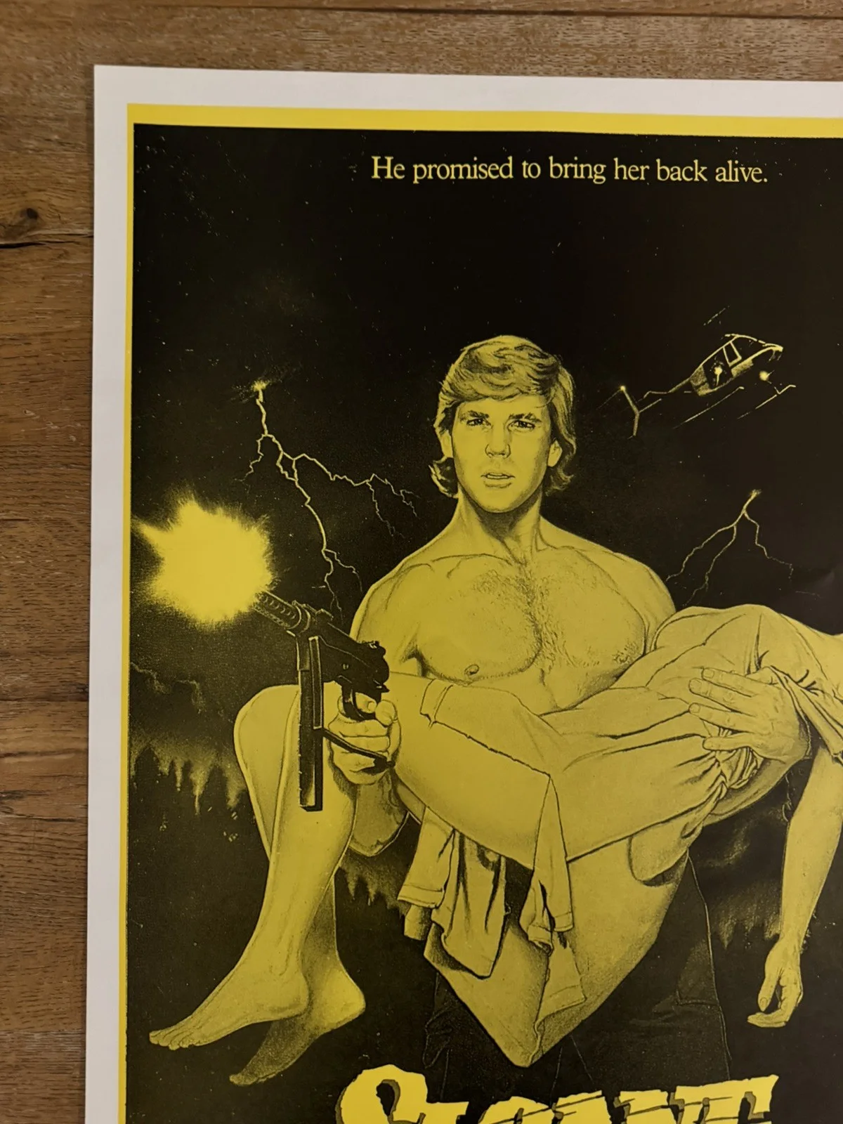 Sloane Original South African movie poster Johannesburg Rare, изображение 3