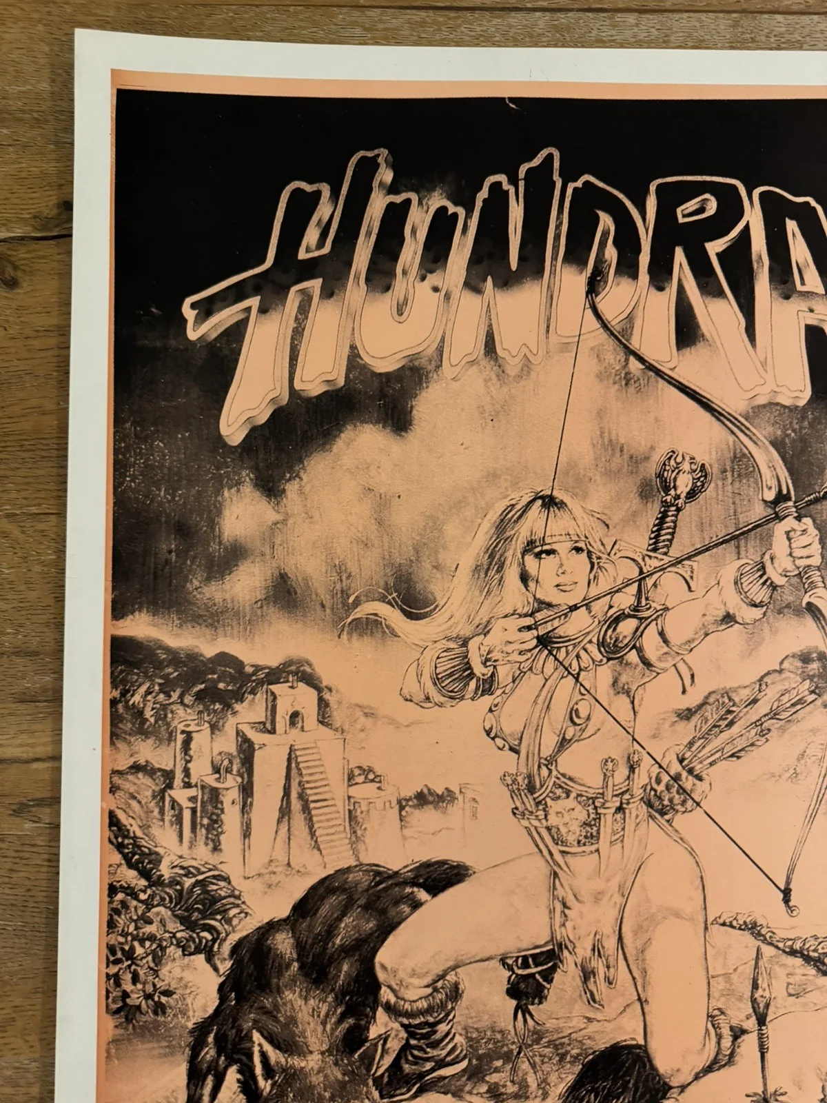 Hundra Original South African movie poster Johannesburg Rare, изображение 4