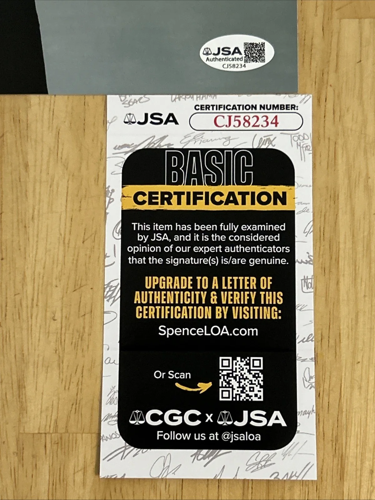 James Murray — James Murray "Murr" Impractical Jokers Autographed 8x10 Photo JSA Certified, image 4