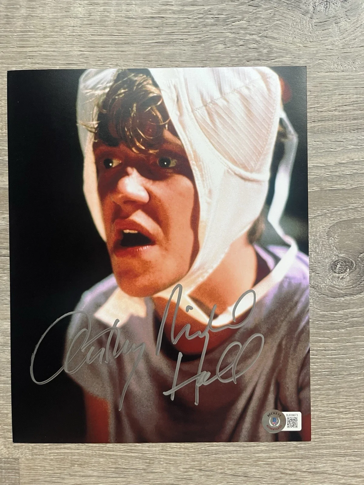 Anthony Michael Hall — Anthony Michael Hall Signed 8x10 Weird Science Photo Beckett COA Breakfast Club, изображение 2