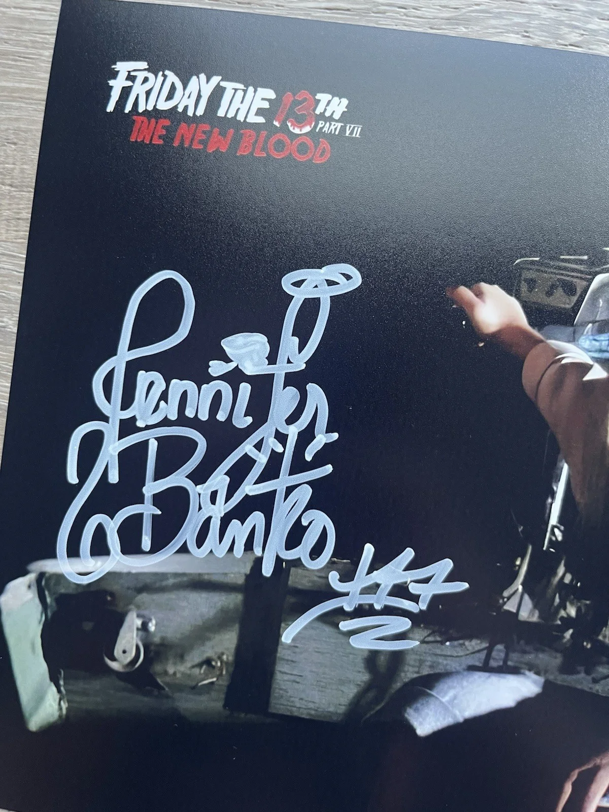 Jennifer Banko — Jennifer Banko Signed Friday The 13th New Blood 8x10 Photo JSA COA Horror Jason, изображение 4