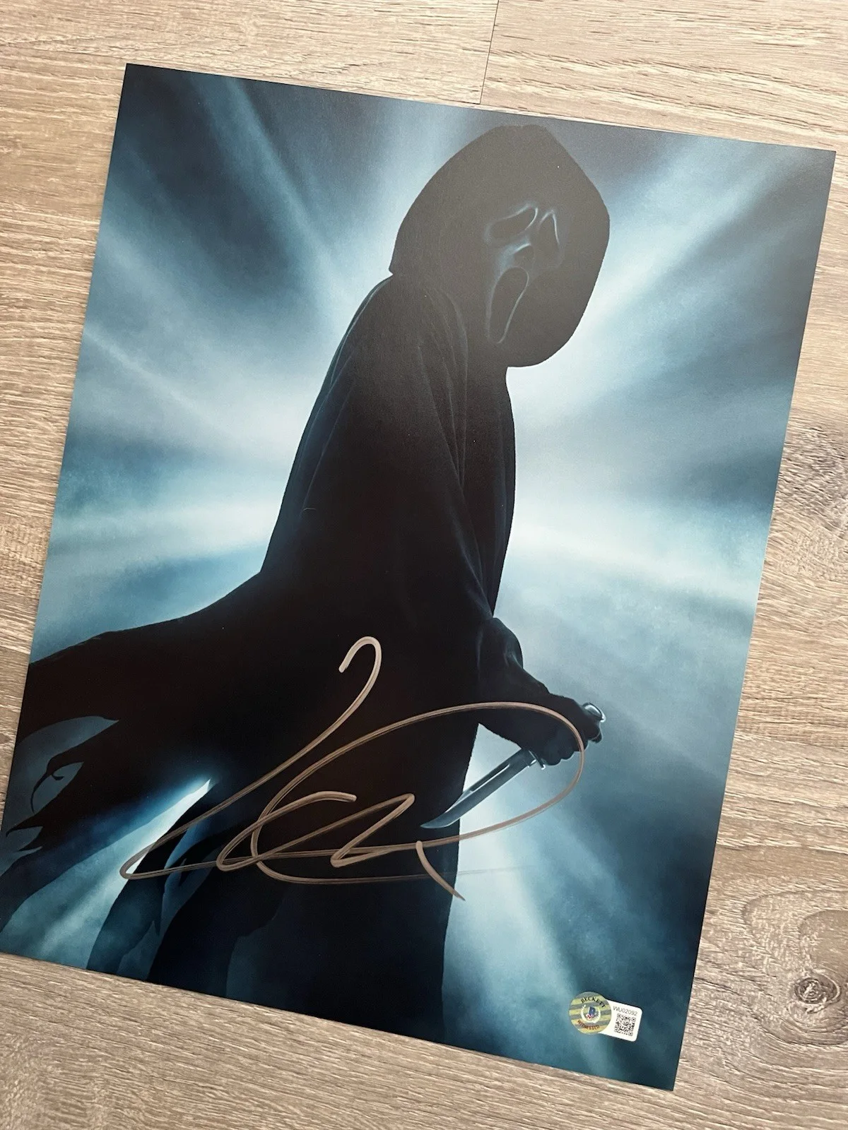 Jack Quaid — Jack Quaid Signed Ghostface 11x14 Photo Beckett COA SCREAM Richie Horror Auto, image 5
