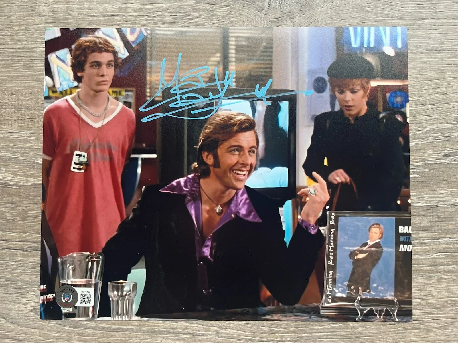 Maxwell Caulfield — Maxwell Caulfield Signed Rex Manning 8x10 Photo Beckett COA Empire Records, image 2