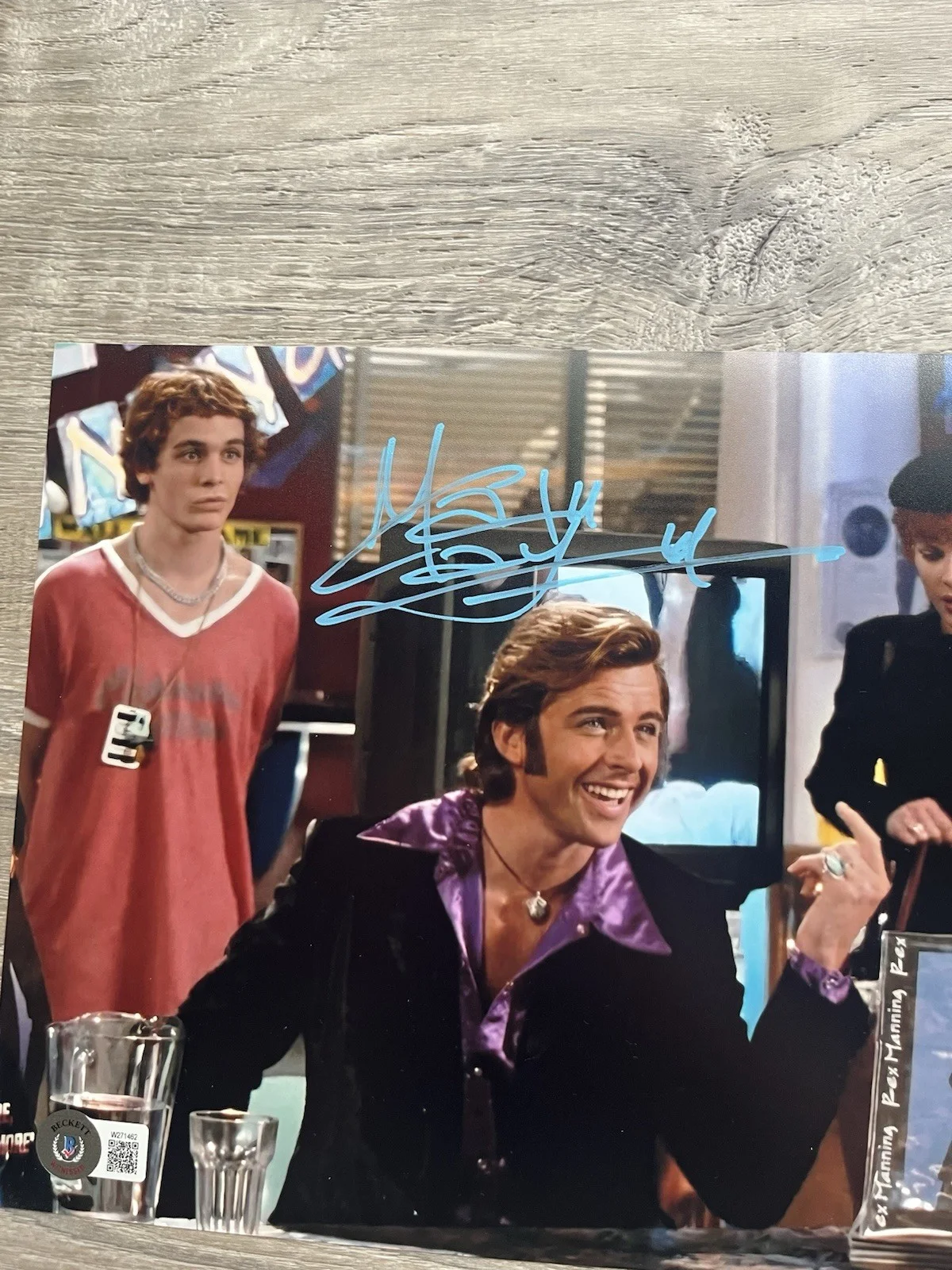 Maxwell Caulfield — Maxwell Caulfield Signed Rex Manning 8x10 Photo Beckett COA Empire Records, image 3