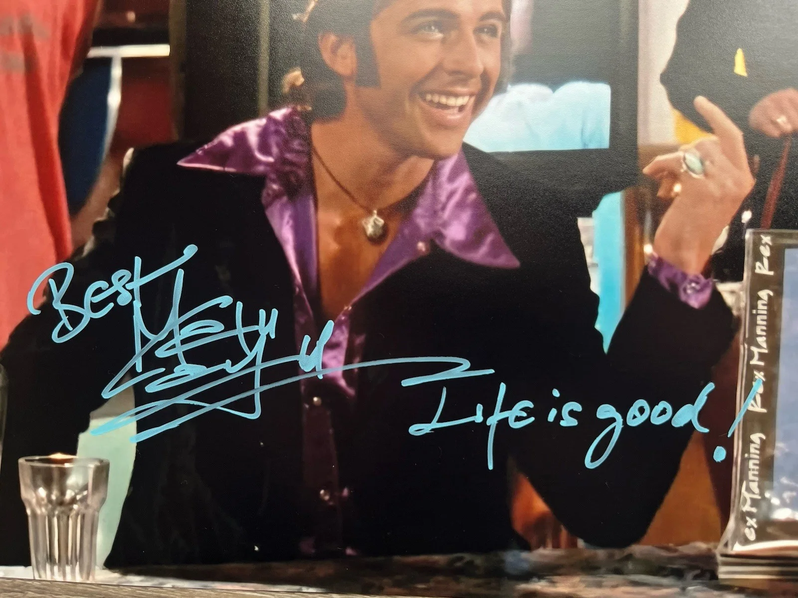 Maxwell Caulfield — Maxwell Caulfield Signed Rex Manning 11x14 Photo Beckett COA Empire Records, image 4