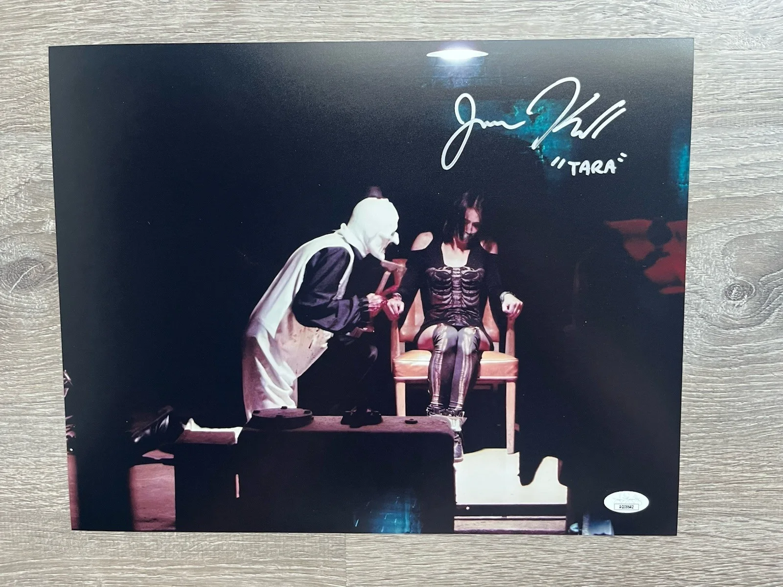 Jenna Kanell — Jenna Kanell Signed Terrifier 11x14 Photo JSA COA Tara Art The Clown Horror Auto, изображение 2