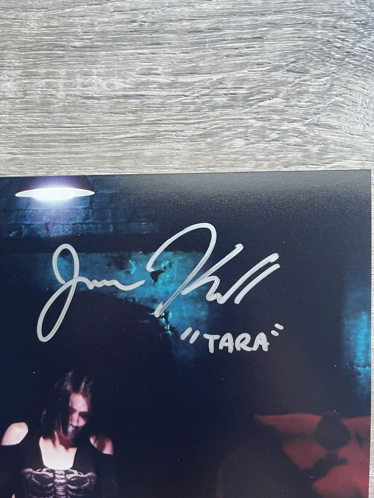 Jenna Kanell — Jenna Kanell Signed Terrifier 11x14 Photo JSA COA Tara Art The Clown Horror Auto, изображение 4