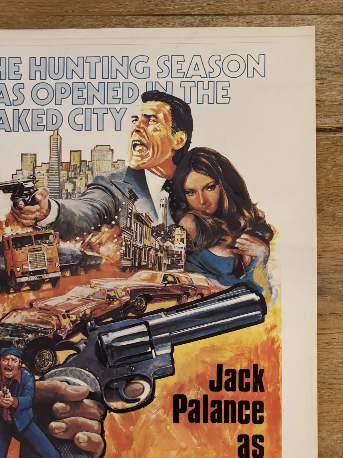Mister Scarface Original South African movie poster Johannesburg Rare, изображение 2