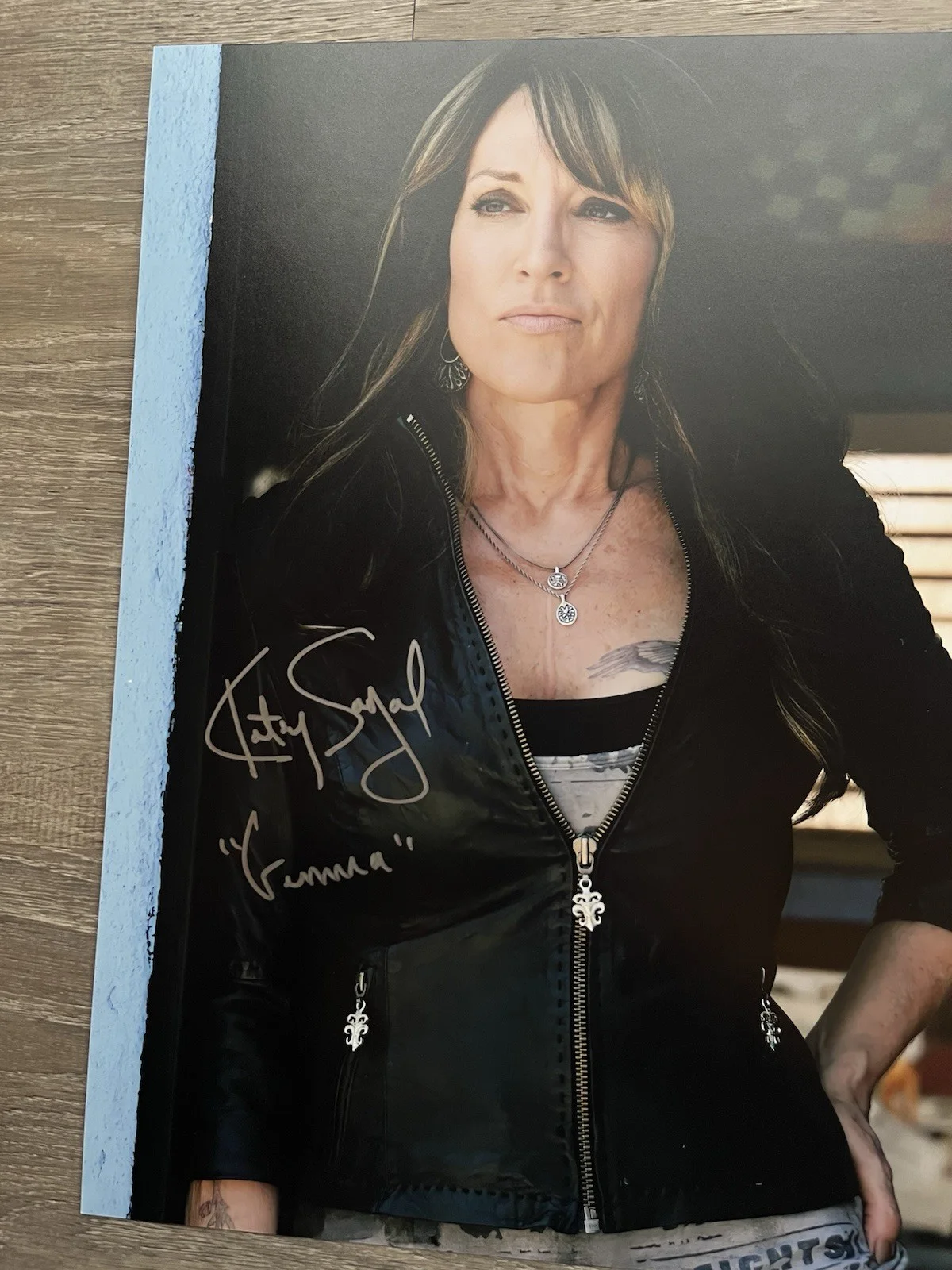Katey Sagal — Katey Sagal Signed Gemma 11x14 Photo JSA COA Sons Of Anarchy SOA, image 5