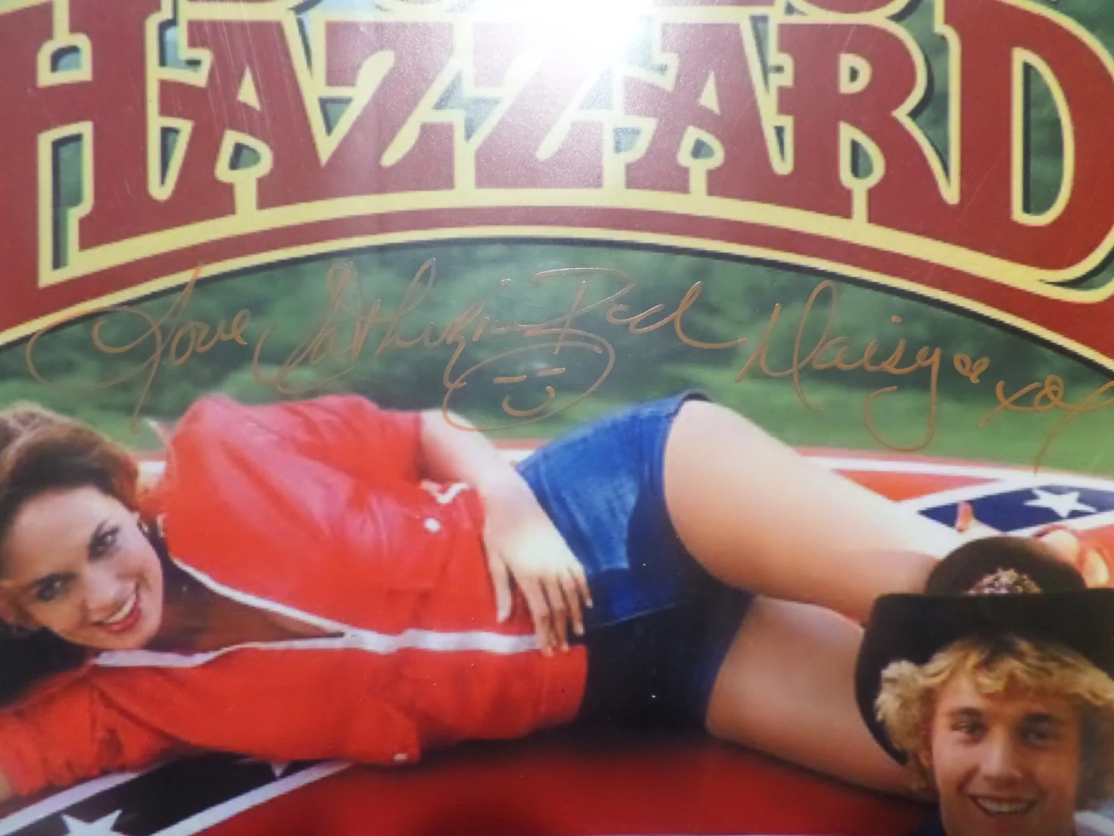 THE DUKES OF HAZZARD Signed Autograph Auto 11x14 Poster by 3 JSA, image 2
