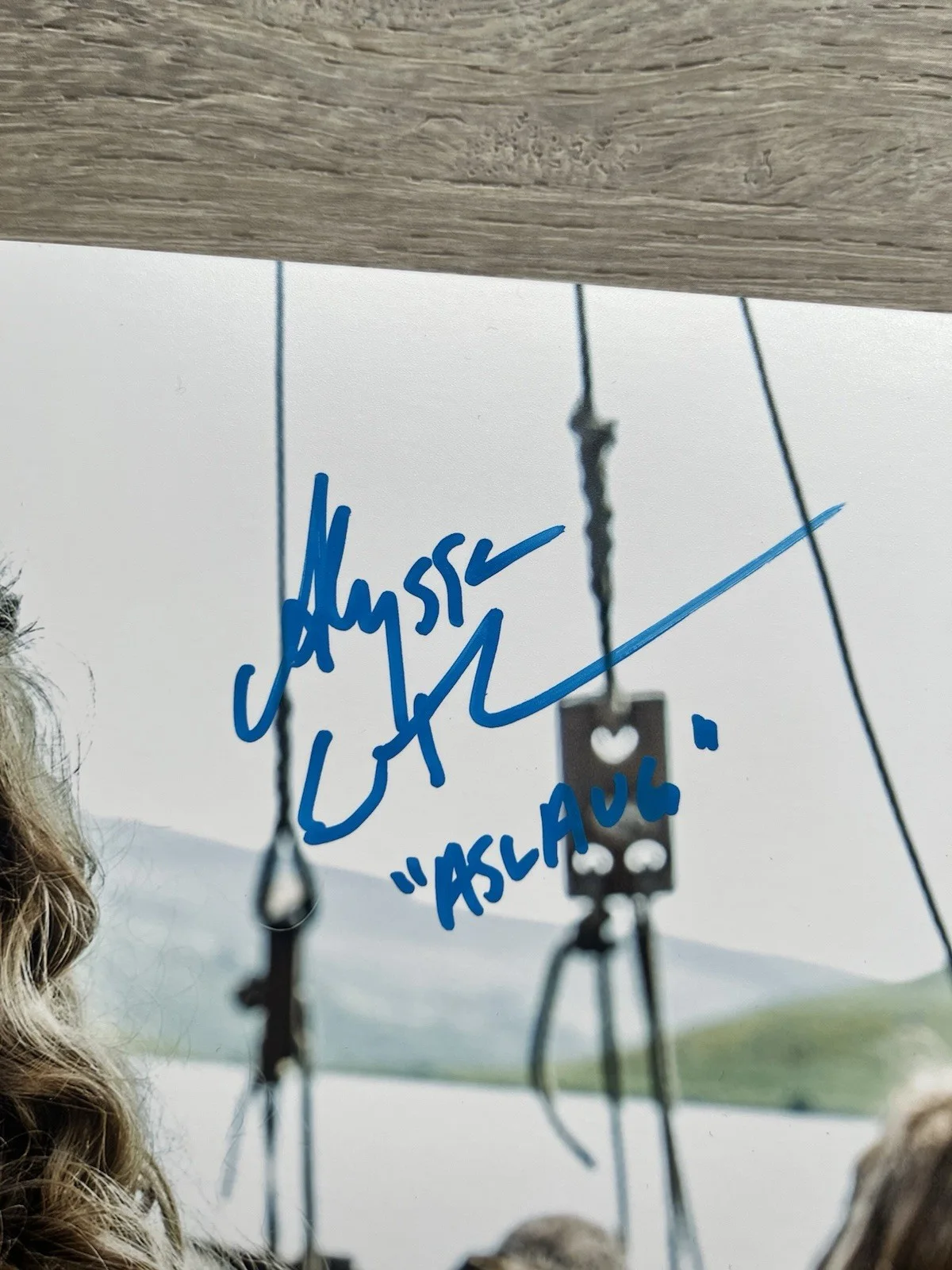 Alyssa Sutherland — Alyssa Sutherland Signed Vikings 11x14 Photo Aslaug JSA COA, image 4