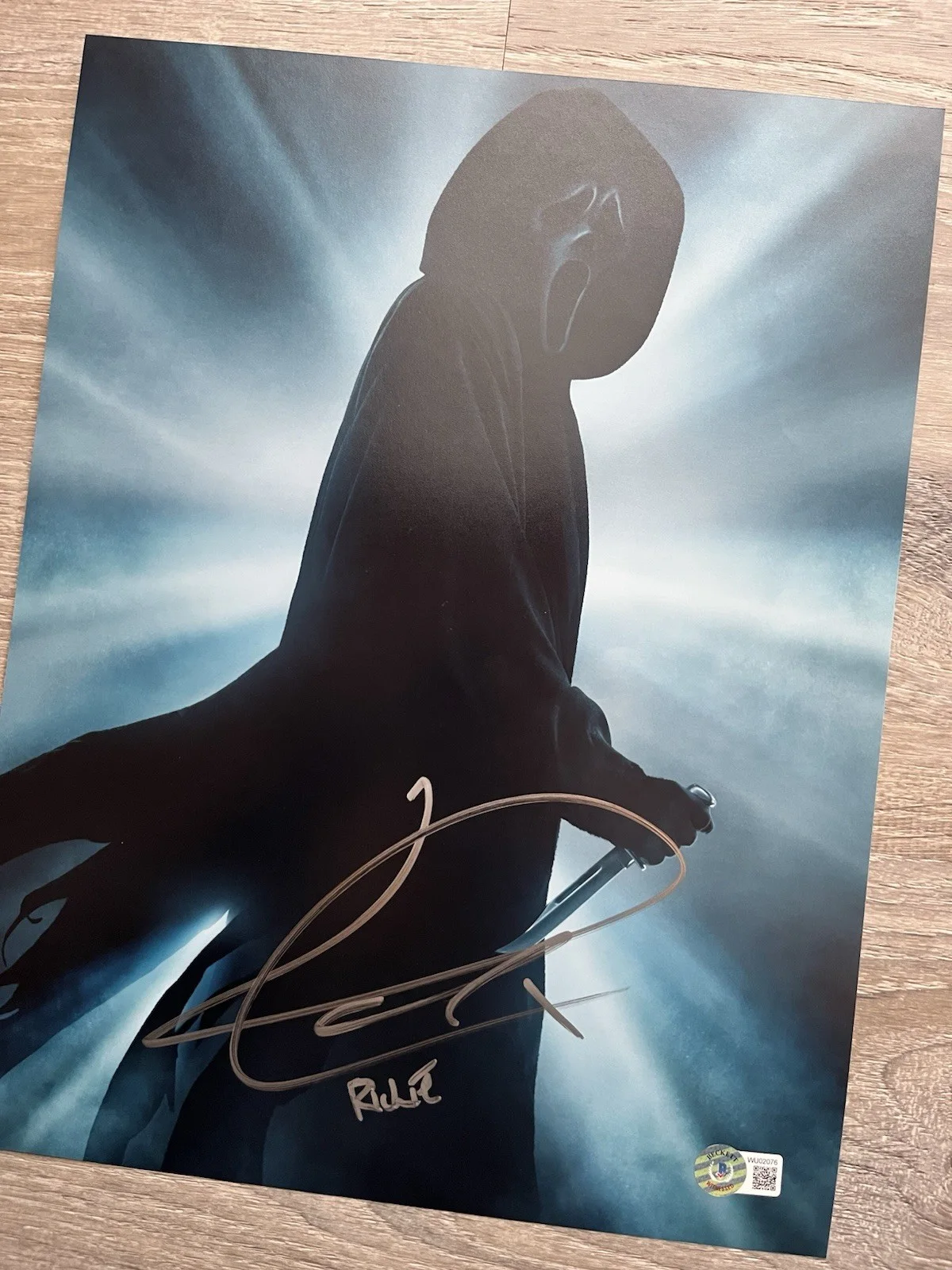 Jack Quaid — Jack Quaid Signed Ghostface 11x14 Photo Beckett COA SCREAM Richie Horror, image 5