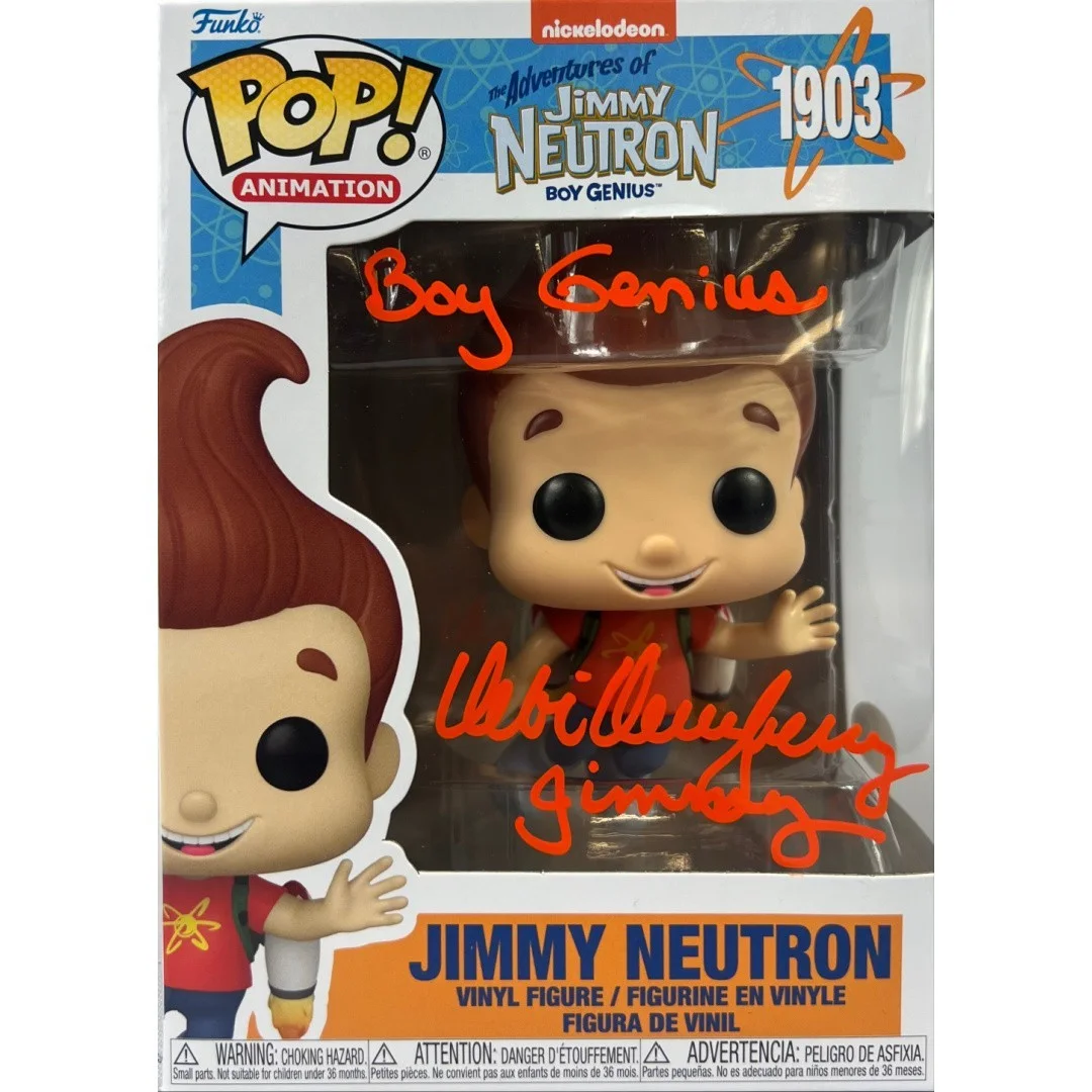 Debi Derryberry — Debi Derryberry autographed signed inscribed Funko Pop #1903 Jimmy Neutron JSA