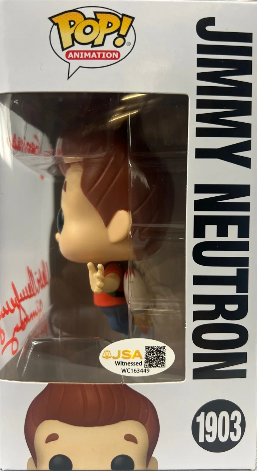 Debi Derryberry — Debi Derryberry autographed signed inscribed Funko Pop #1903 Jimmy Neutron JSA, изображение 2
