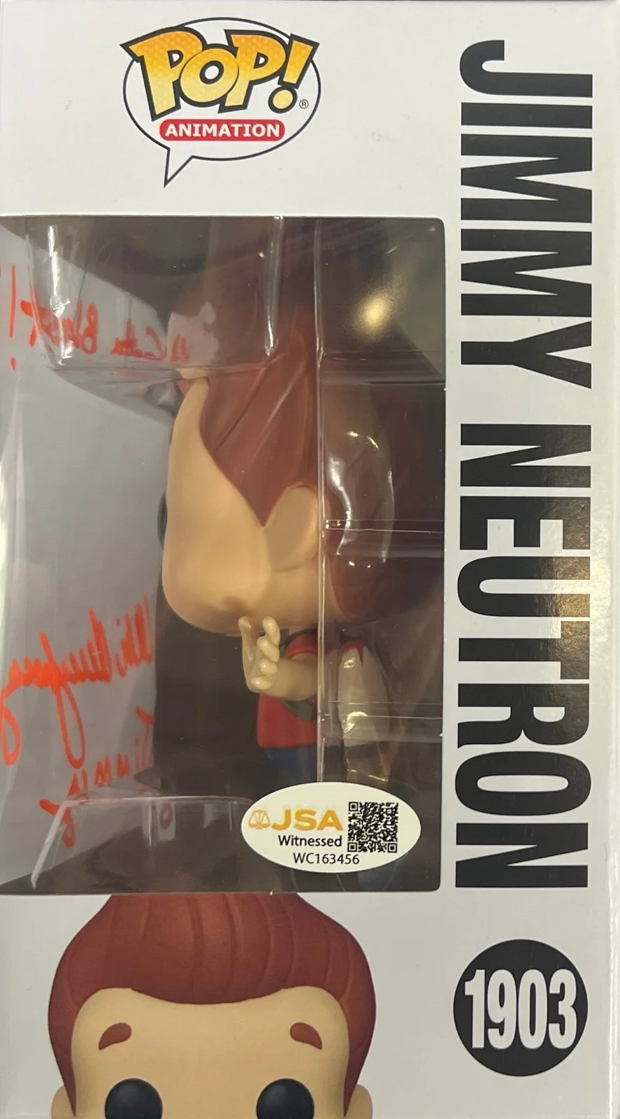 Debi Derryberry — Debi Derryberry autographed signed inscribed Funko Pop #1903 Jimmy Neutron JSA, image 2