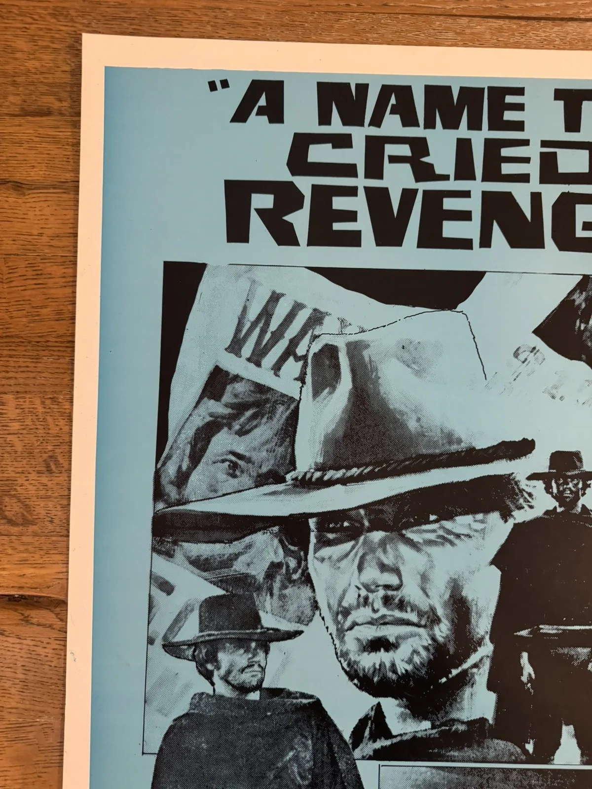 A Name That Cried Revenge Original South African movie poster Rare, изображение 2