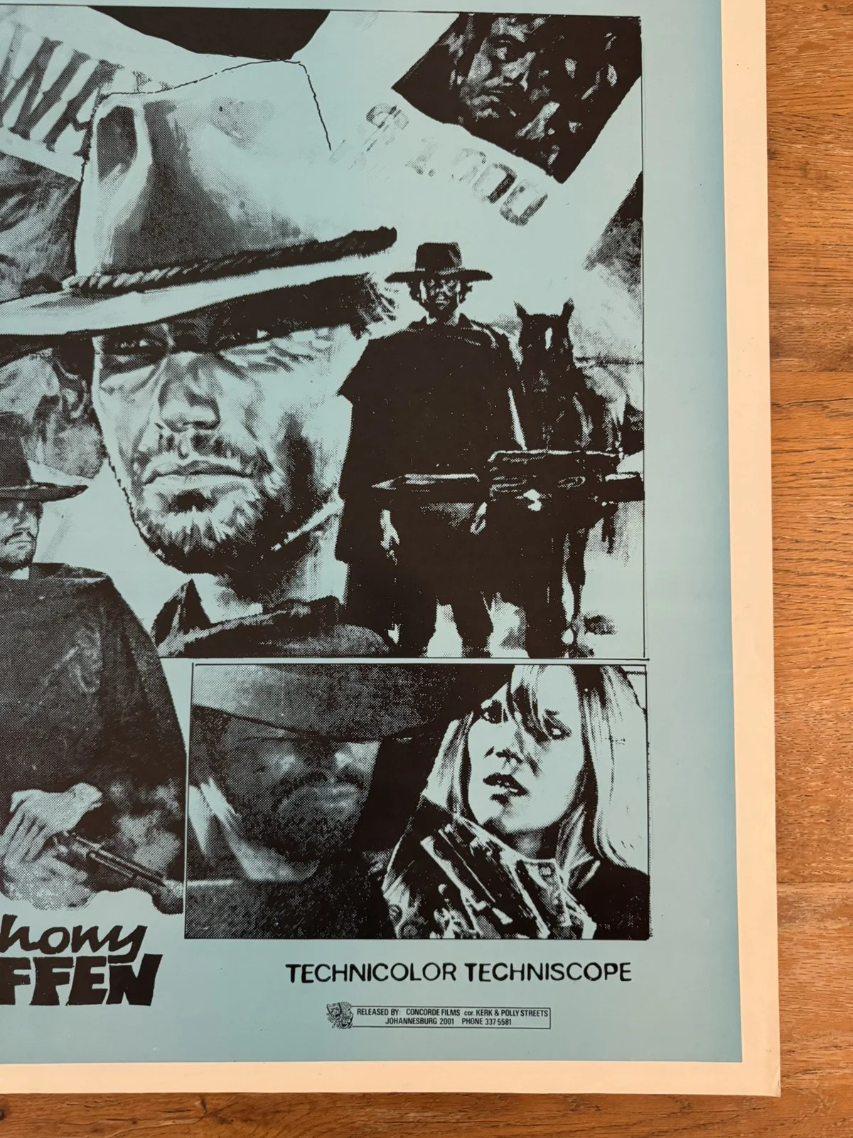 A Name That Cried Revenge Original South African movie poster Rare, изображение 3