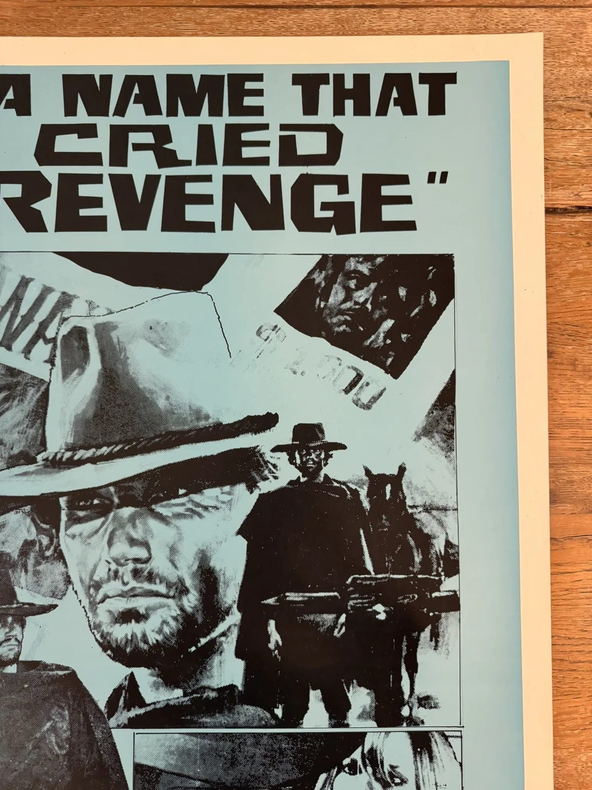A Name That Cried Revenge Original South African movie poster Rare, изображение 4