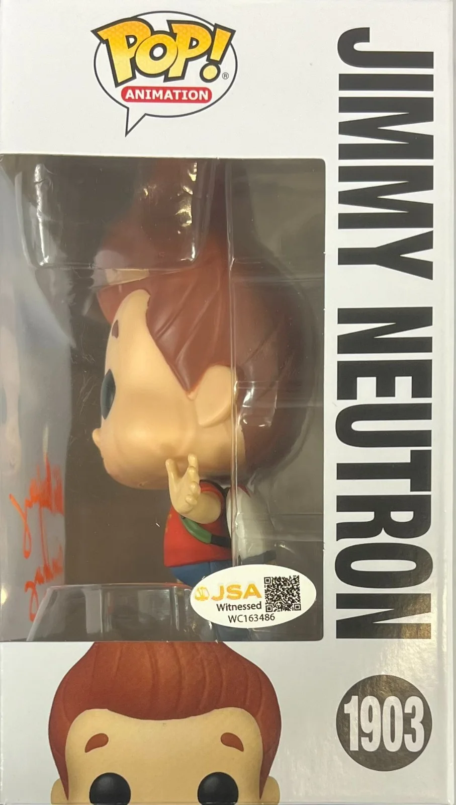 Debi Derryberry — Debi Derryberry autographed signed inscribed Funko Pop #1903 Jimmy Neutron JSA, изображение 2
