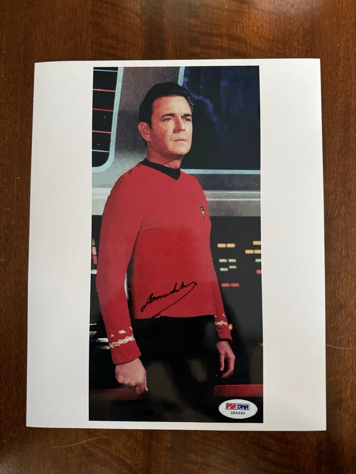 James Doohan — James Doohan Star Trek's "Scotty" Hand Signed RARE Photo Autographed Beckett COA, изображение 3