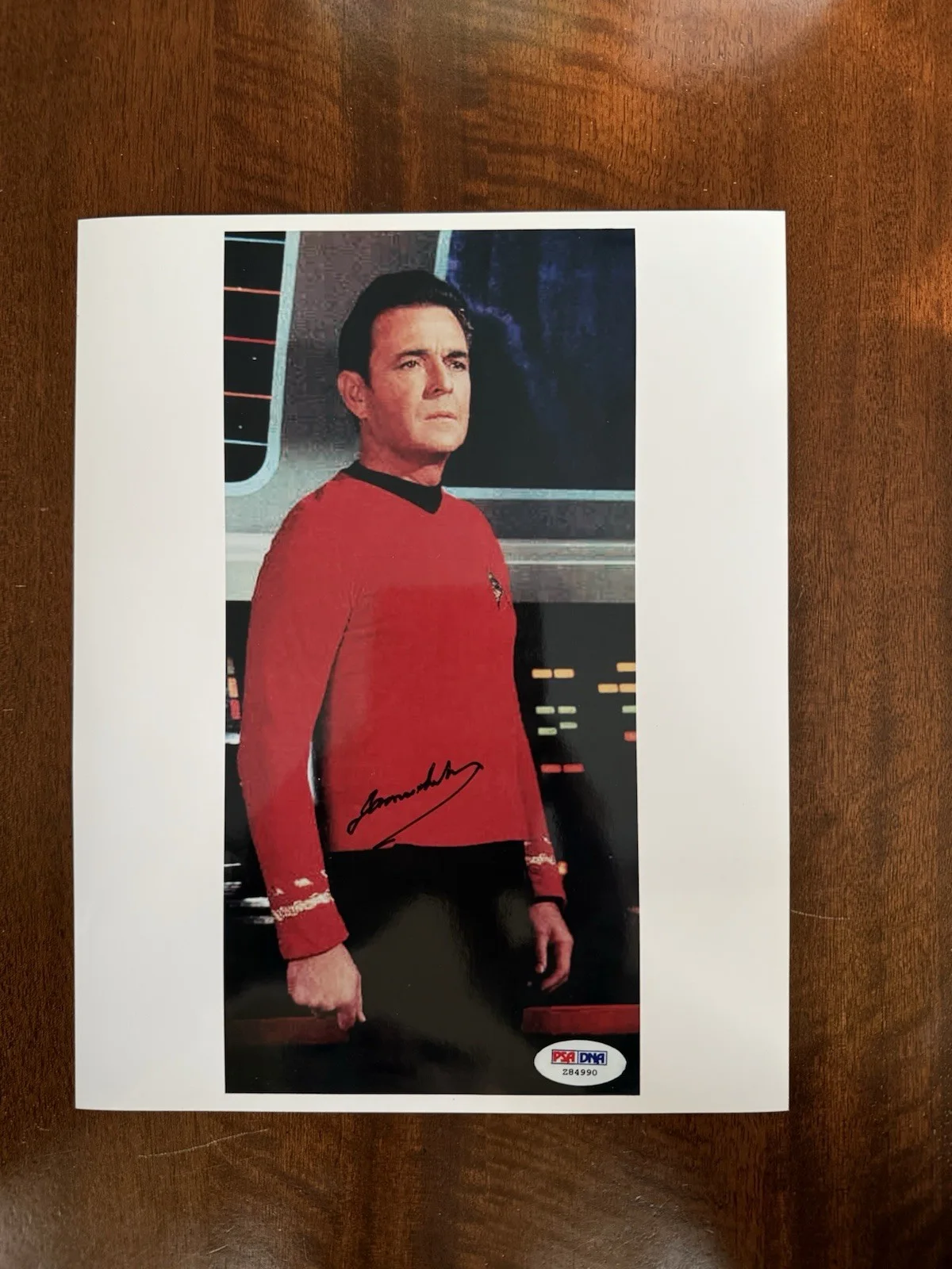 James Doohan — James Doohan Star Trek's "Scotty" Hand Signed RARE Photo Autographed Beckett COA, изображение 5