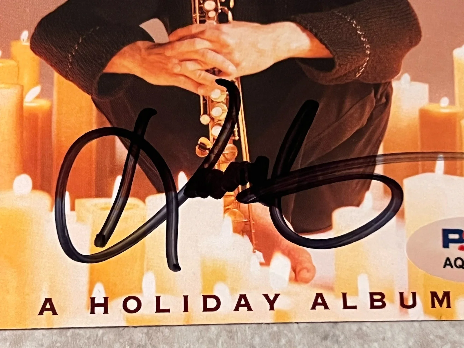 Kenny G Signed CD PSA / DNA COA Holiday Album Autograph Auto Jazz Legend, image 4