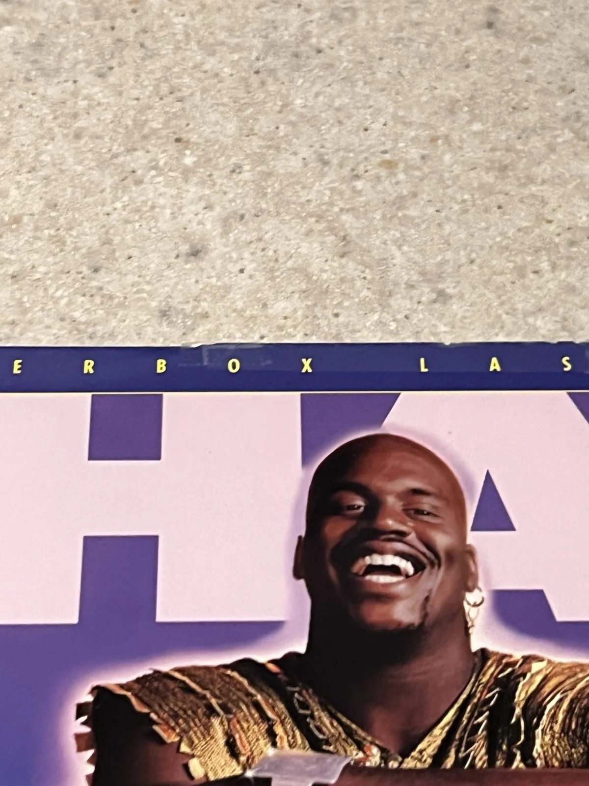 Shaquille O'Neal — Shaquille O'Neal Signed Laser Disc PSA / DNA COA Kazzam Shaq Autograph Auto, изображение 4