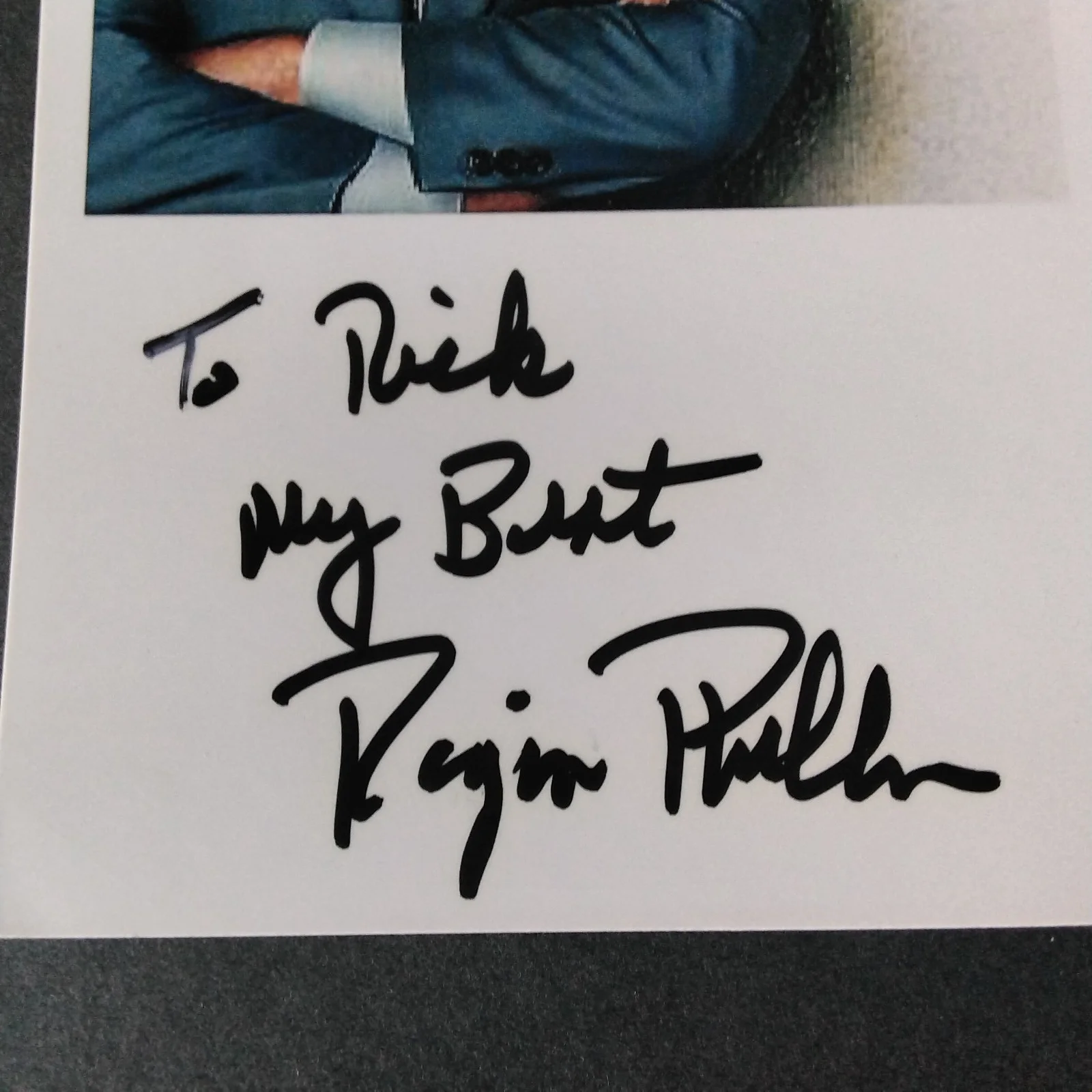 Regis Philbin SIGNED Photo Actor TV Host Live Kelly Joey Bishop Comedy, image 4