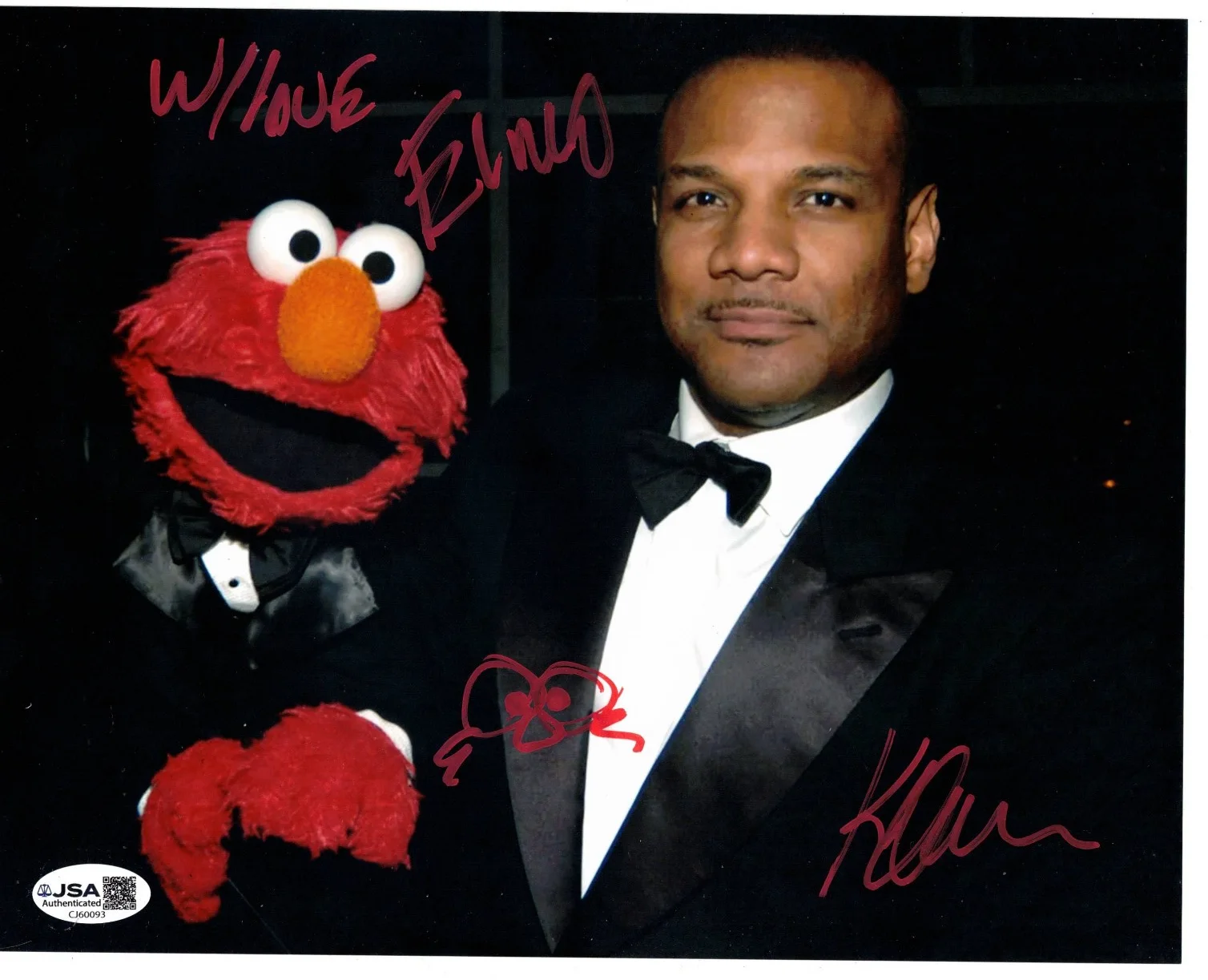 Kevin Clash Signed 8x10 "Sesame Street" Photo Autograph, Voice of Elmo, JSA COA, изображение 2