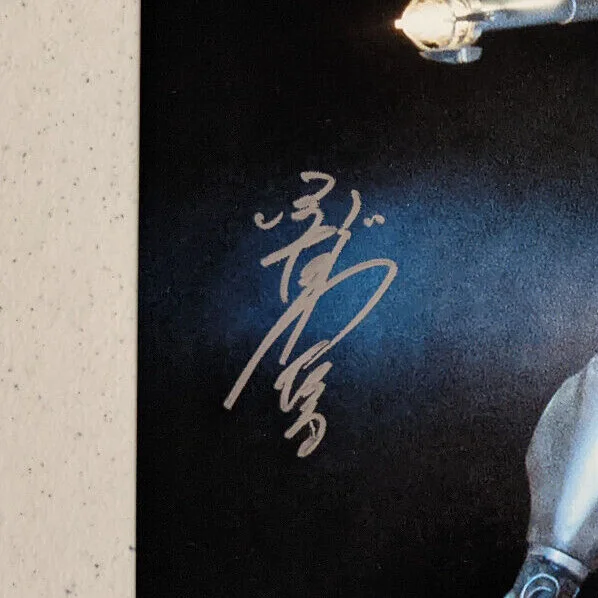 WATARU FUKUDA Signed GODZILLA 8x10 Photo Suit Actor Autograph BAS JSA COA B, image 2