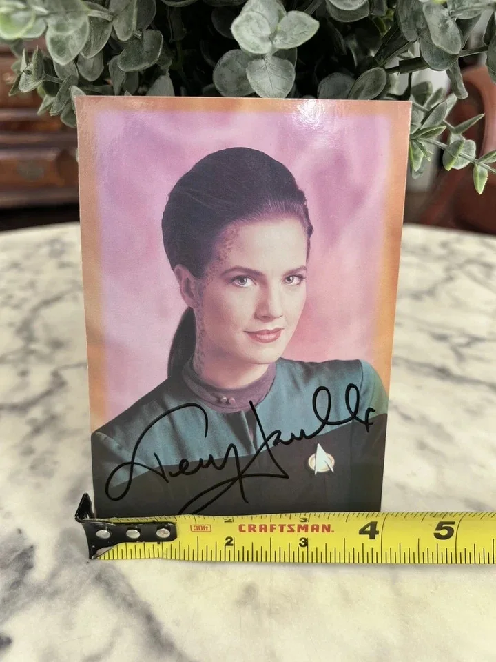Terry Farrell — Terry Farrell as Jadzia Dax Star Trek Deep Space 9 Signature Photo COA 4"x6", изображение 4
