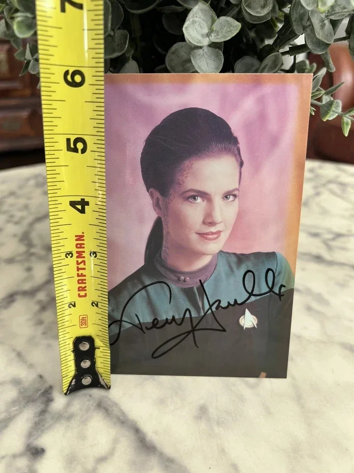 Terry Farrell — Terry Farrell as Jadzia Dax Star Trek Deep Space 9 Signature Photo COA 4"x6", изображение 5