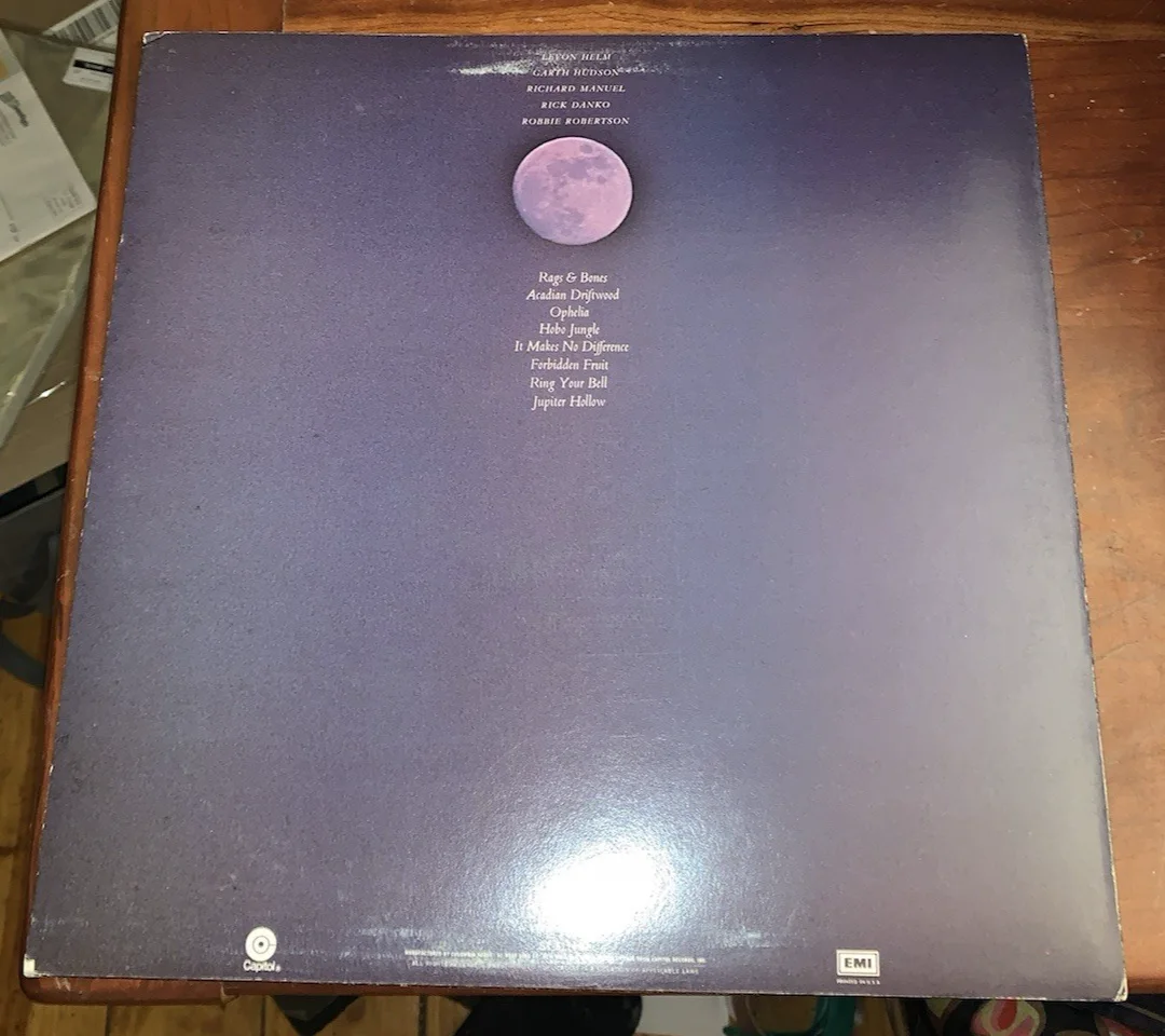 Band Northern Lights Southern Signed Autographed Vinyl LP Rick Danko Levon Helm, image 3