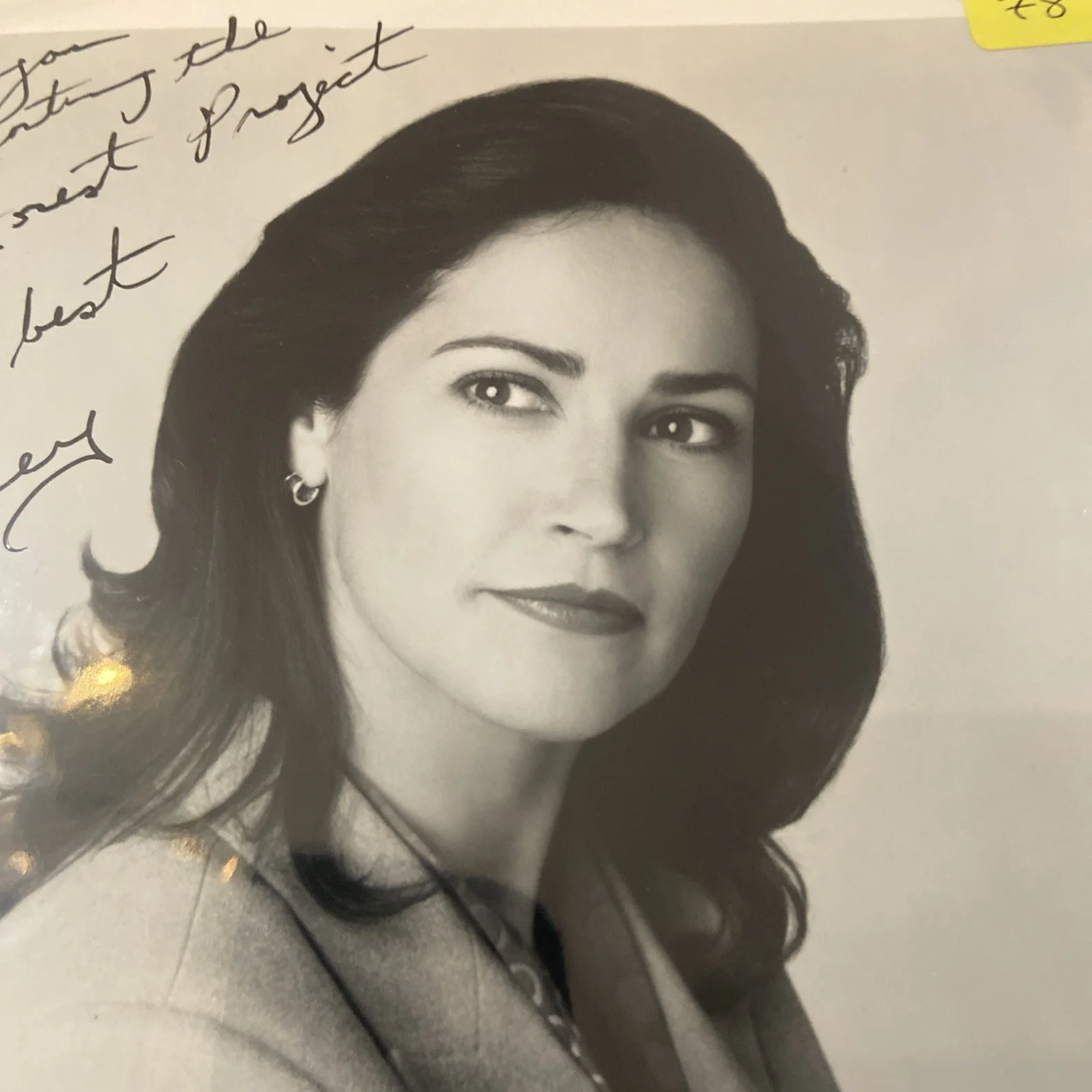 Kim Delaney — Kim Delaney NYPD Blue "All The Best" Authentic Signed 8x10 Photo - inscriptions, изображение 2