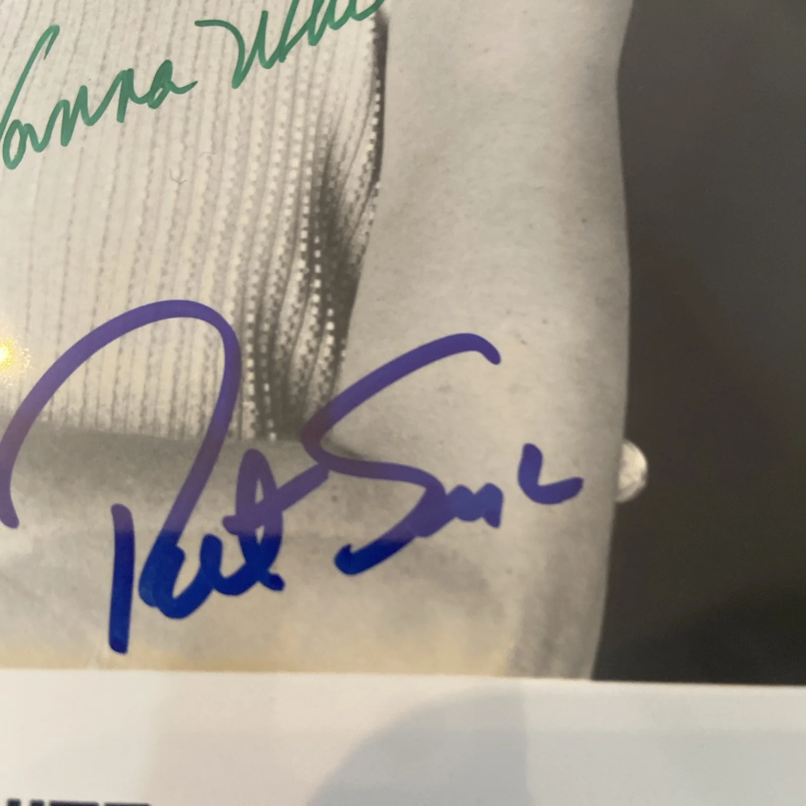 vanna white pat sajak — Pat Sajak & Vanna White signed/autographed 8x10 Photo Wheel Of Fortune- nice ink, изображение 3