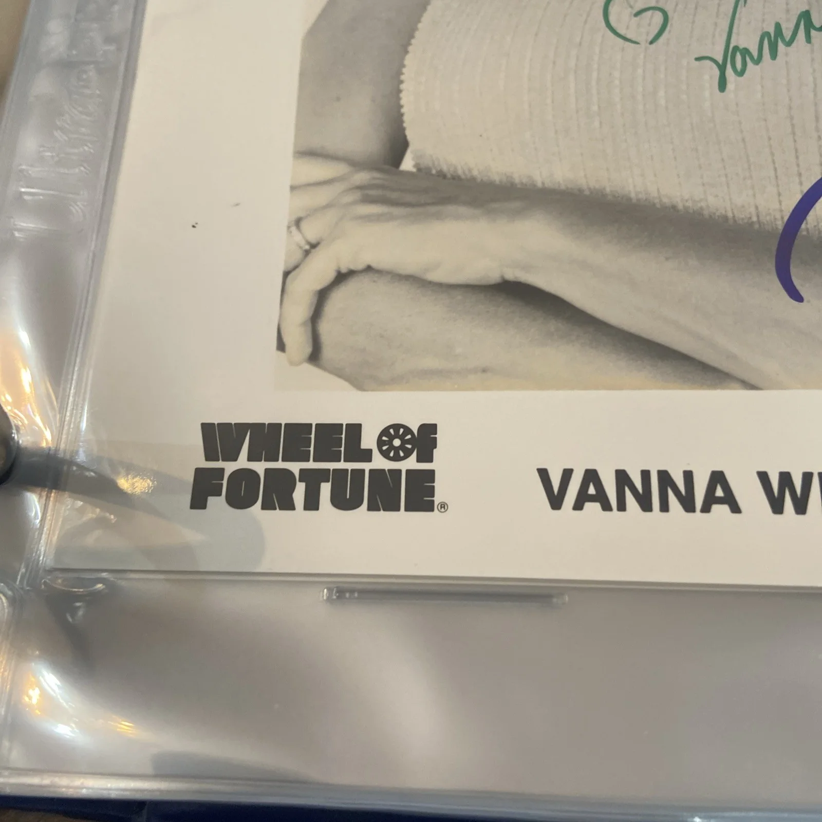 vanna white pat sajak — Pat Sajak & Vanna White signed/autographed 8x10 Photo Wheel Of Fortune- nice ink, изображение 5