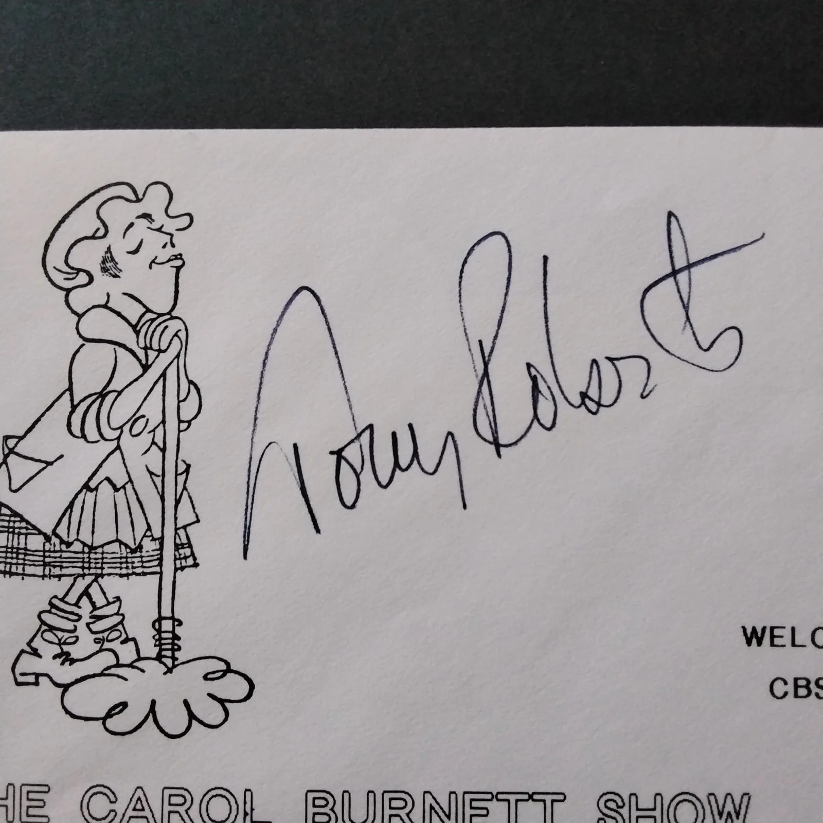 Tony Roberts Signed 1981 Envelope Photo Movie Actor Annie Hall Play It Again Sam, изображение 4