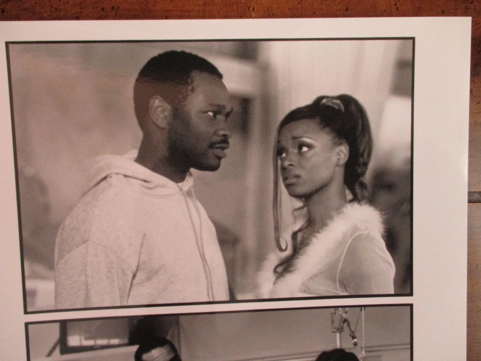 De'Aundre Bonds/N'Bushe Wright/Brian Hooks(3 STRIKES) 2000 8 x 10 B & W Photo, изображение 2
