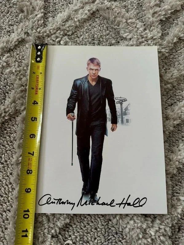 Anthony Michael Hall — Anthony Michael Hall Authentic Autograph Photo 8"x10", image 3