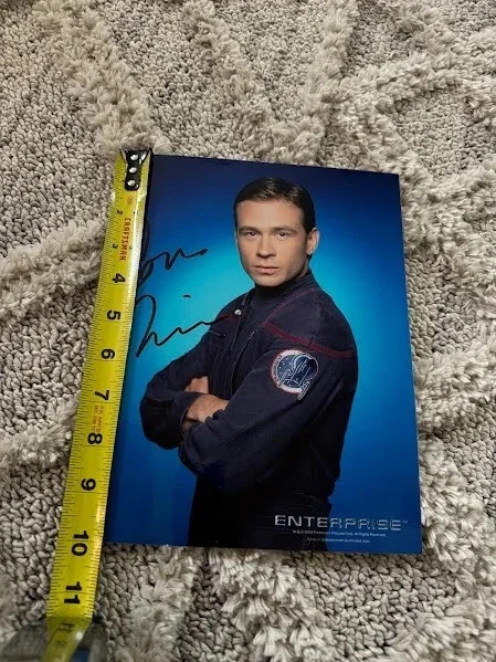 Connor Trinneer — Star Trek: Enterprise (Connor Trinneer) Signed Autograph Photo Size 8" x 10", изображение 4