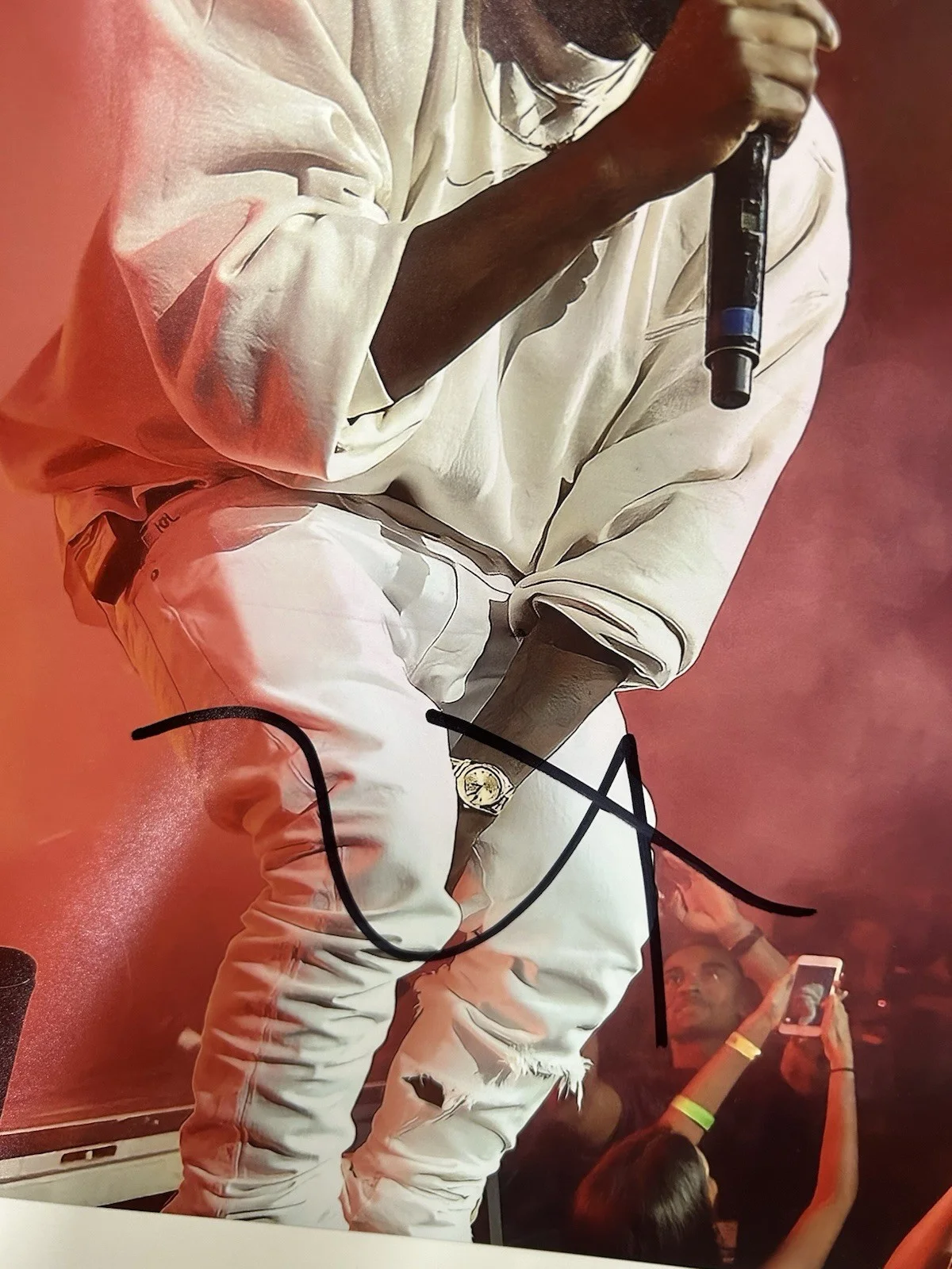 KANYE WEST SIGNED AUTOGRAPHED 11X14 COLOR PHOTO SINGER, изображение 2