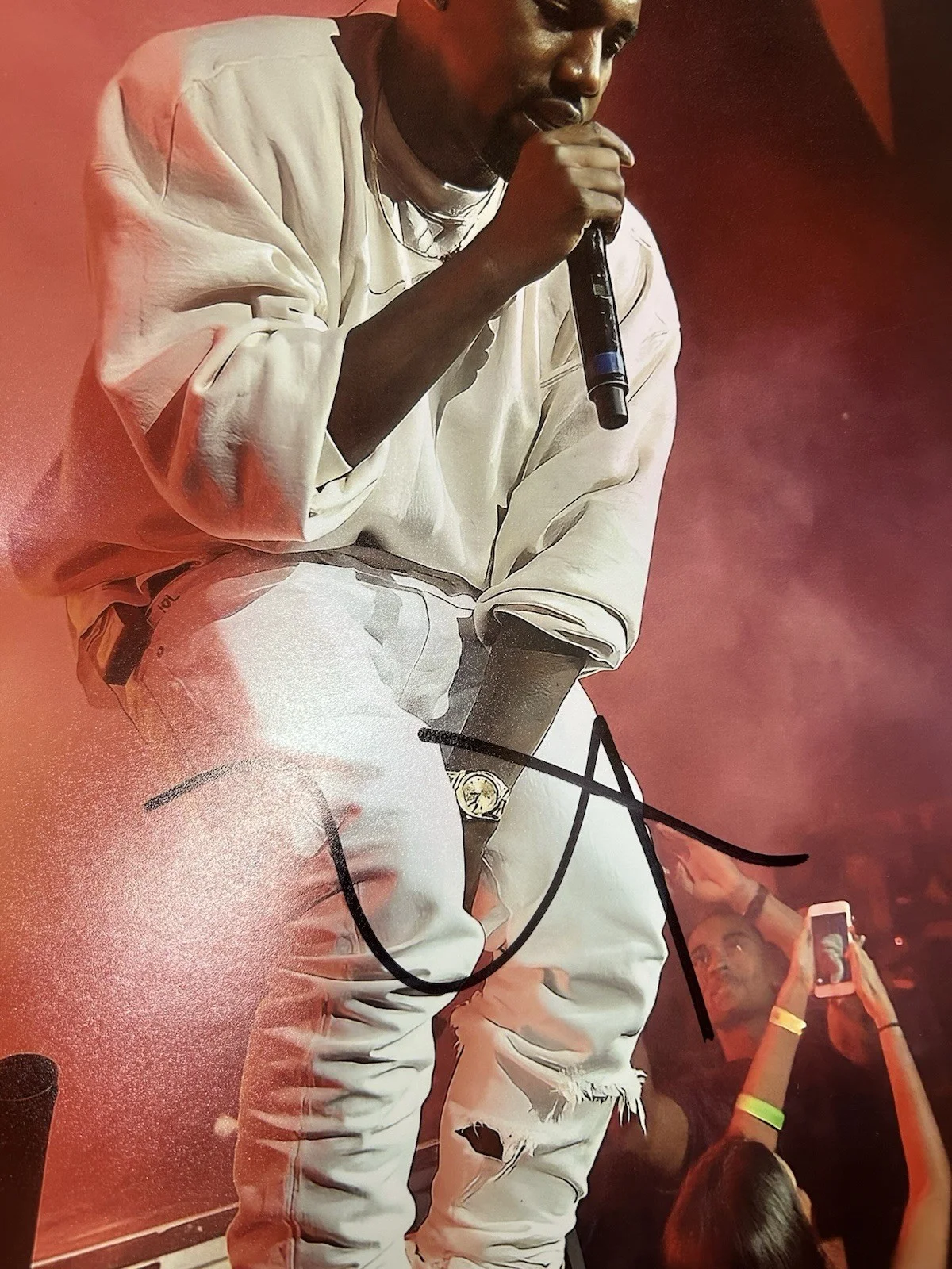 KANYE WEST SIGNED AUTOGRAPHED 11X14 COLOR PHOTO SINGER, изображение 5