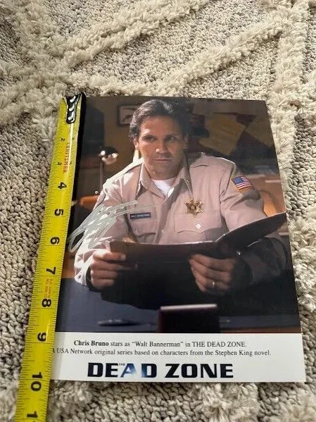 Chris Bruno — The Dead Zone Movie Chris Bruno Signed Authentic Autograph Photo Size 8" x 10", изображение 4