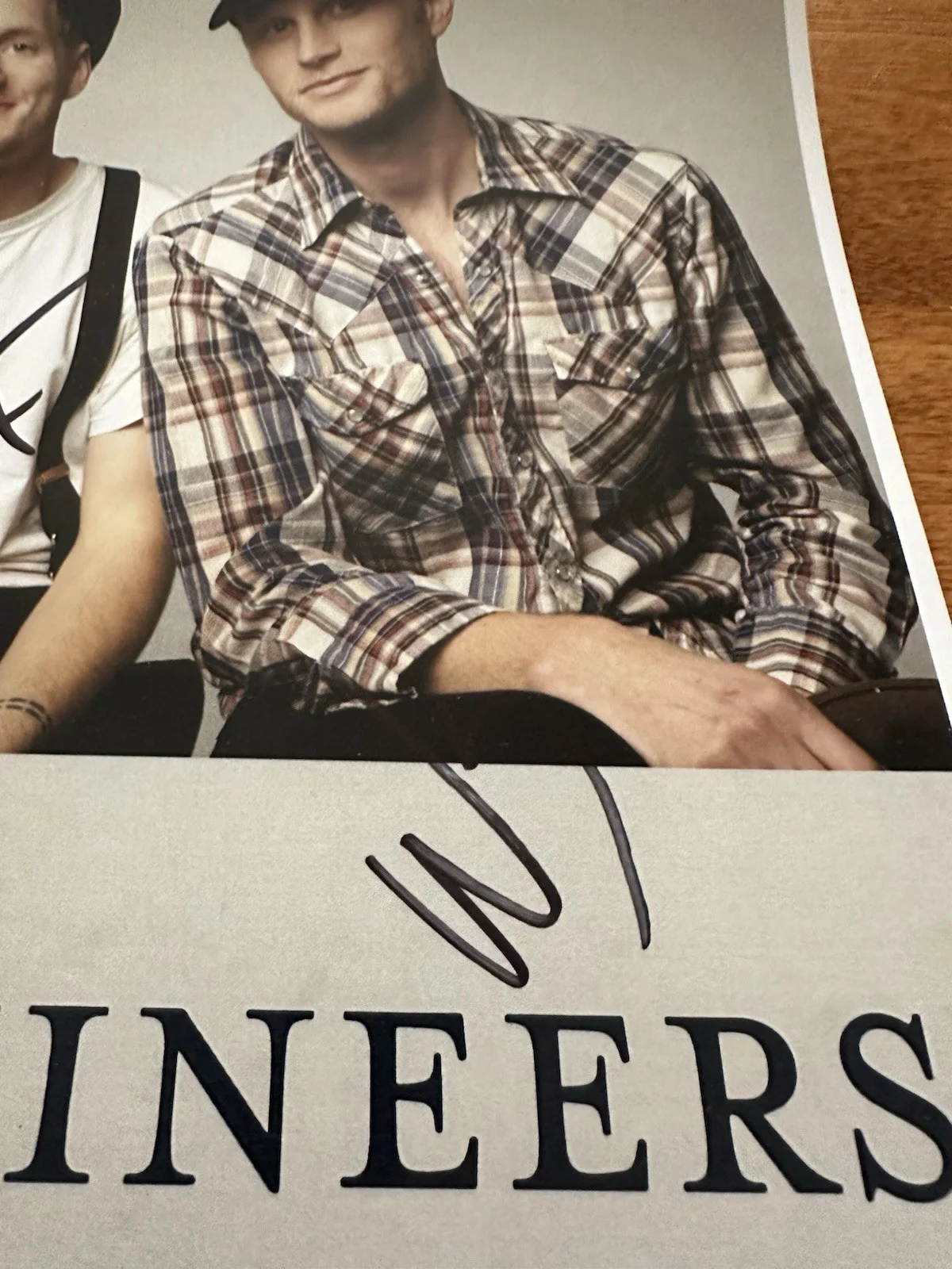 The LUMINEERS SIGNED Concert POSTER autographed By Fraites, Pekarek, Schultz, изображение 4