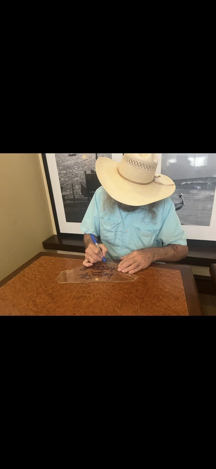 Lynyrd Skynyrd Signed Plane Crash Huge Piece Window Glass 9”X4.5” Artimus Pyle!, изображение 4