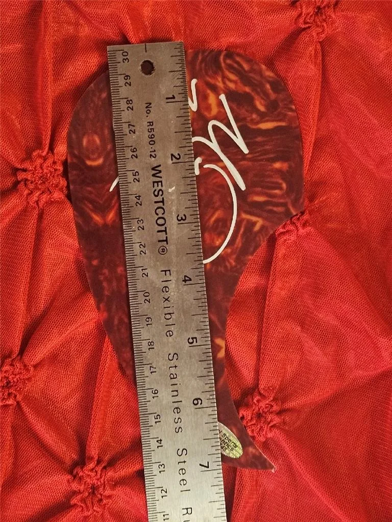 MARTINA MCBRIDE SIGNED AUTOGRAPHED GUITAR PICKGUARD COUNTRY SINGER STAR W/ COA, изображение 5