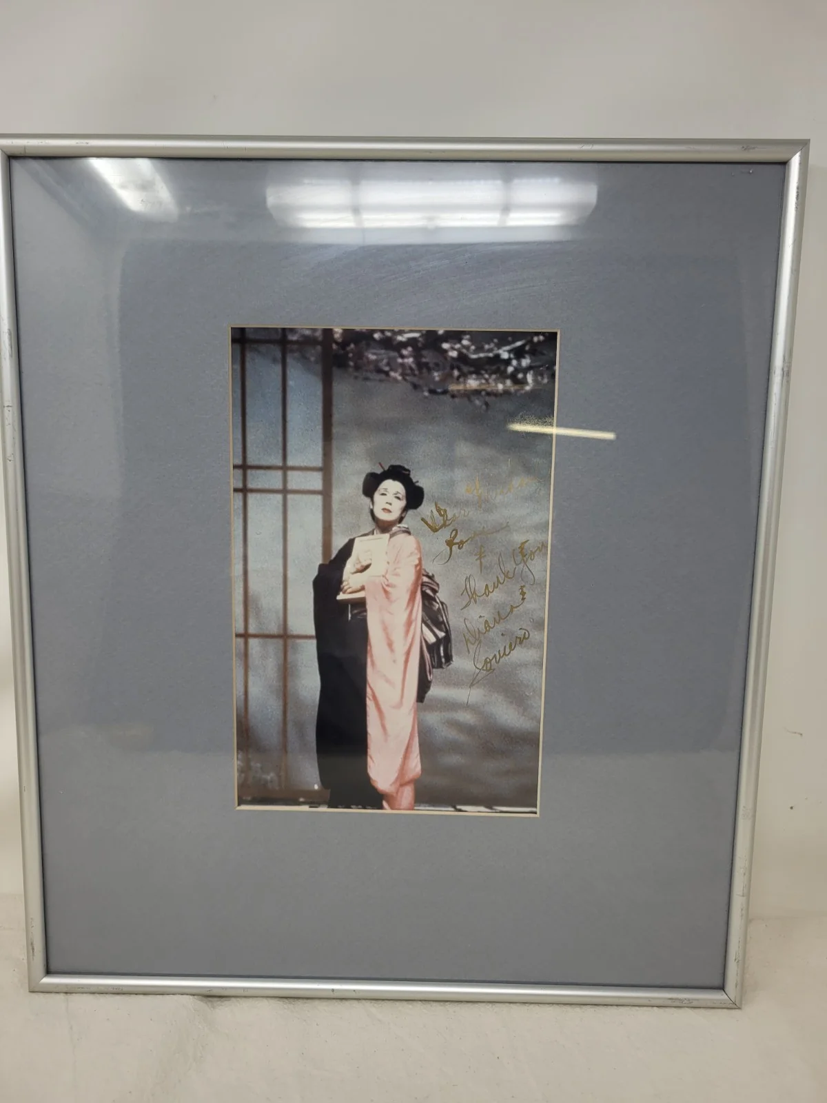 Diana Soviero operatic soprano autographed framed photo, image 2